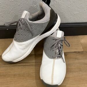 adidas Gray and White Athletic Shoes